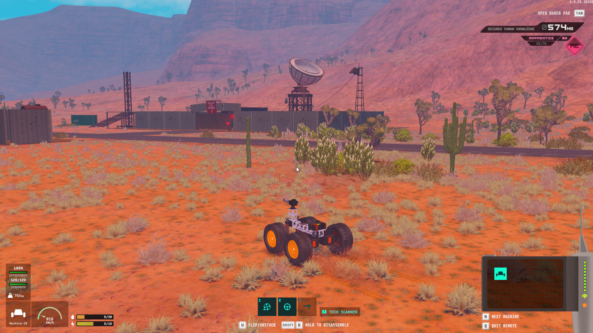 The Maker Way Desert Outpost and Refueling Depot